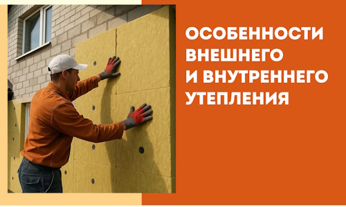 Какие особенности внешнего и внутреннего утепления в Сальске