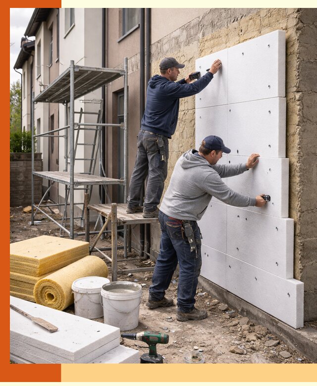 Утепление таунхауса с гарантией комфорта в Сальске