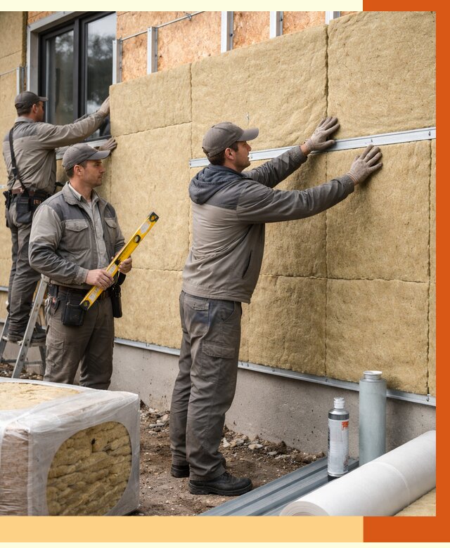 Утепление дома из SIP панелей в Сальске от 6304 руб./м² под ключ | ТепломастерСлс