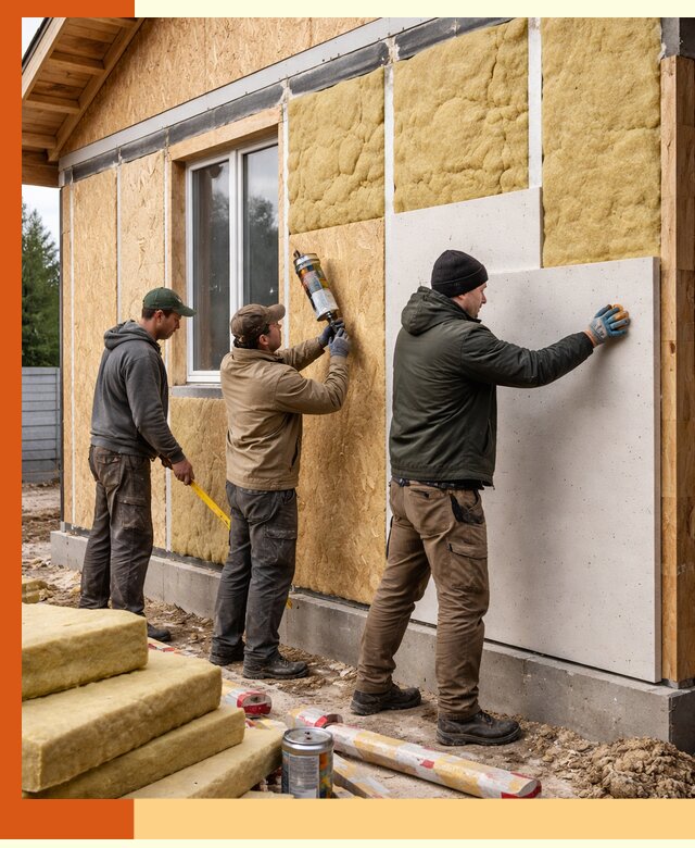 Профессиональное утепление дома из SIP-панелей в Сальске