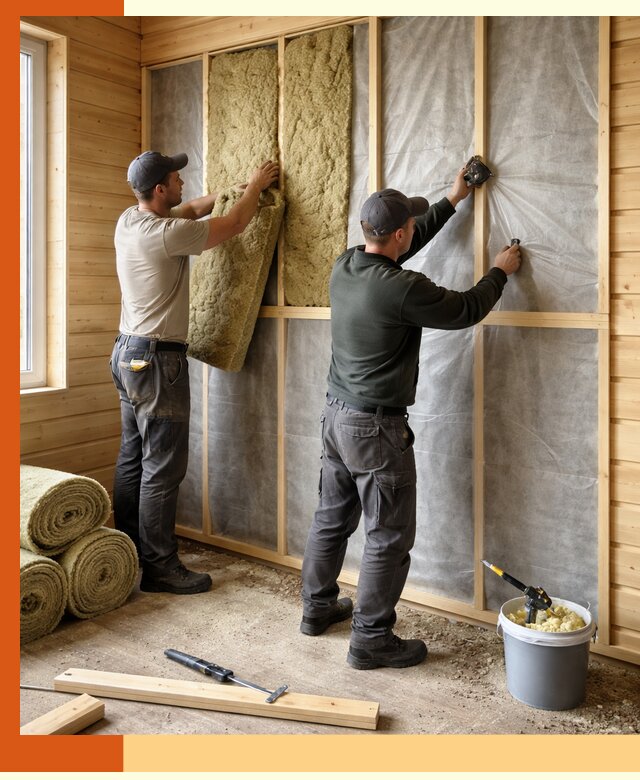 Утепление дома из минибруса в Сальске: комплексные теплоизоляционные работы