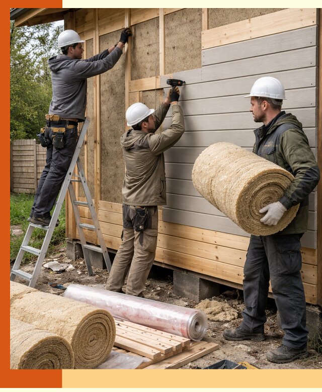 Утепление бани снаружи в Сальске профессионально и надежно