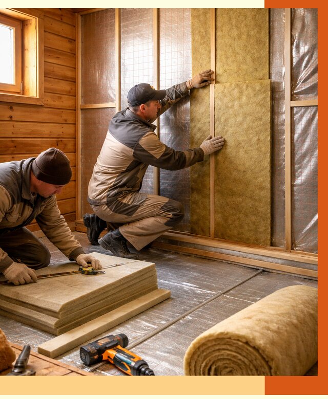 Утепление бани изнутри в Сальске под ключ от 4271 руб./м² | ТепломастерСлс