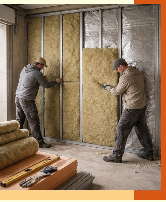 Утепление гаража изнутри в Сальске от 7626 руб/м2 — работы и цена | ТепломастерСлс