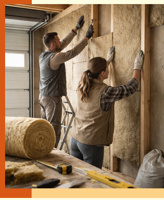 Утепление гаража изнутри в Сальске: быстро и надежно