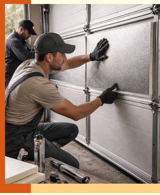 Утепление гаражных ворот в Сальске качественно и надежно