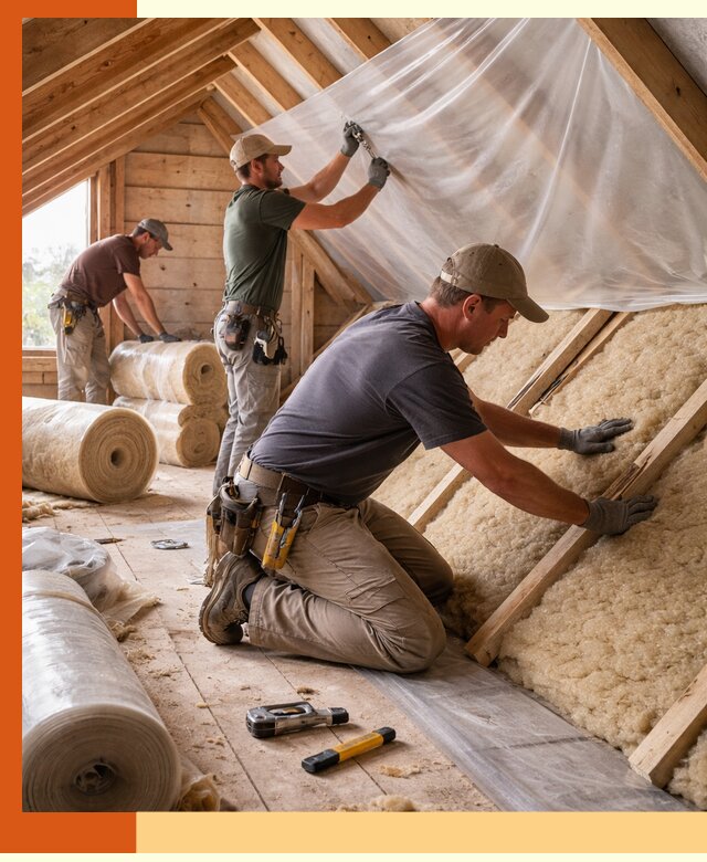 Утепление крыши изнутри в Сальске: профессионально и надежно