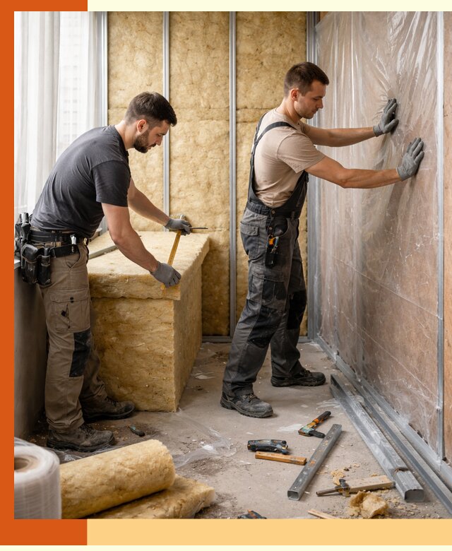 Профессиональное утепление лоджии в Сальске эффективно и надежно