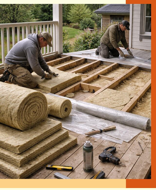 Утепление террасы в Сальске от 4271 руб./м2 — утеплить террасу под ключ | ТепломастерСлс