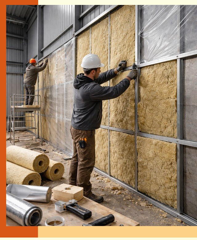 Утепление ангара в Сальске — профессиональная теплоизоляция помещений