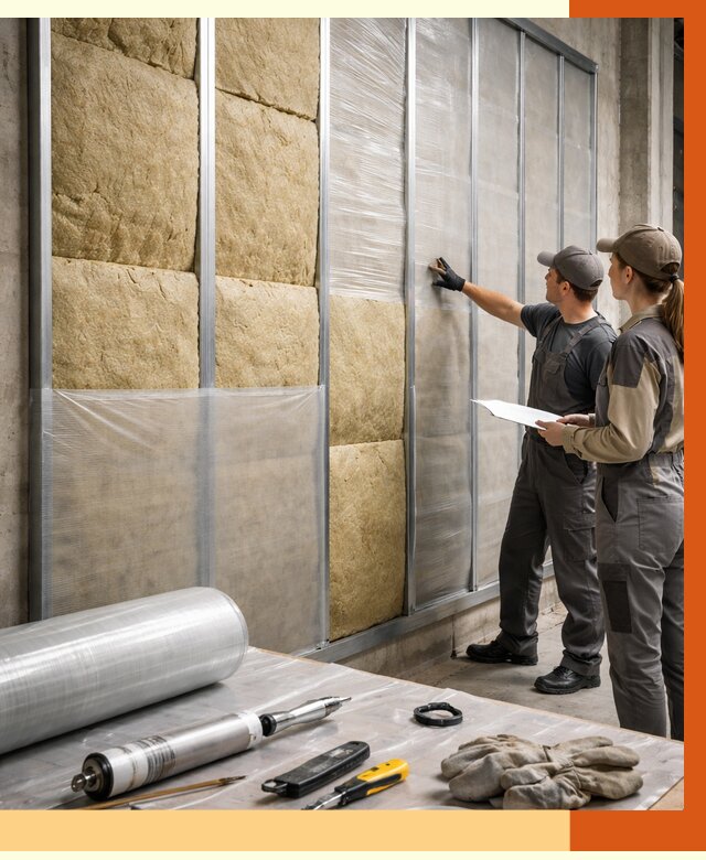 Утепление склада химсырья в Сальске от 4576 руб. под ключ | ТепломастерСлс