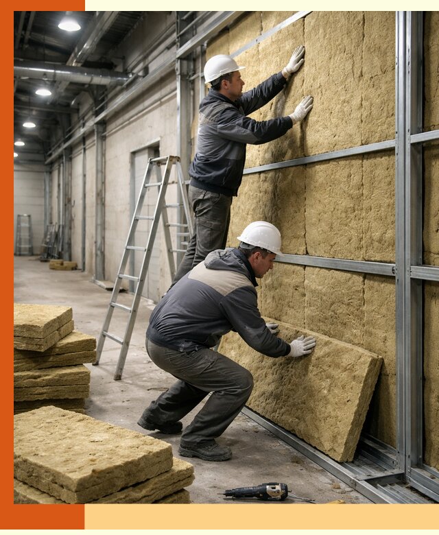 Утепление цеха под ключ в Сальске с гарантией качества