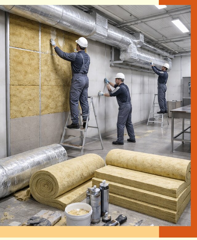 Утепление пищевого цеха в Сальске от 12710 руб./м² — комплексно под ключ | ТепломастерСлс