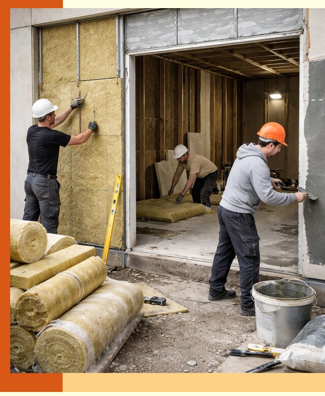 Утепление торгового павильона в Сальске — качественно и энергоэффективно