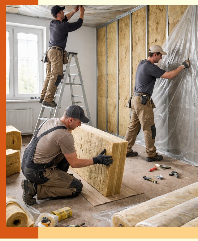 Утепление офисных помещений под ключ в Сальске