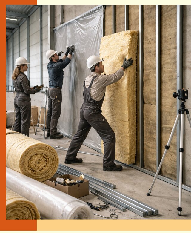 Утепление складского терминала в Сальске профессионально и надёжно