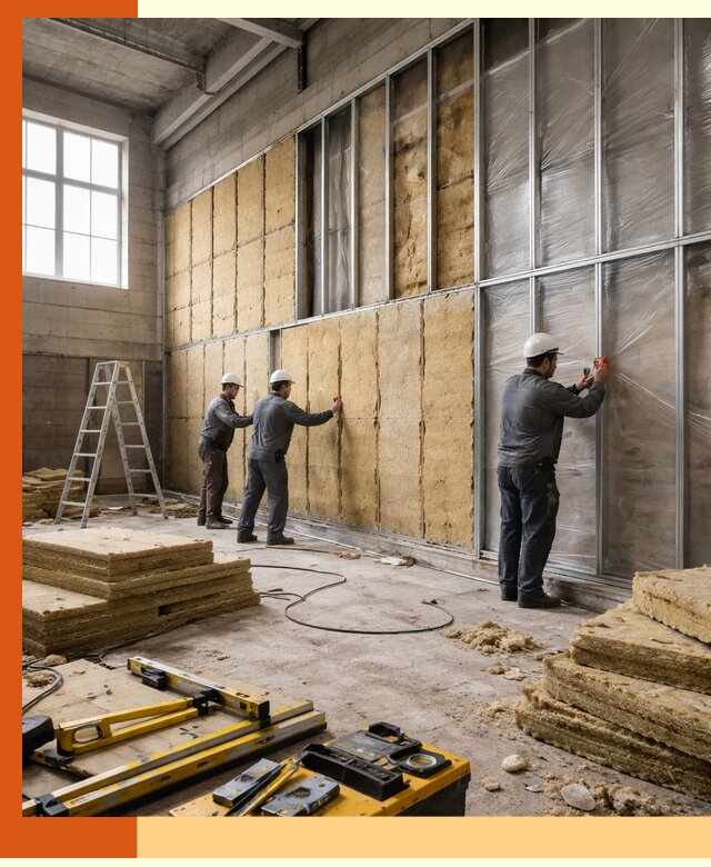 Утепление спортивного зала в Сальске качественно и недорого