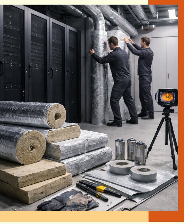 Утепление серверной в Сальске от 8643 руб./м² — комплексно под ключ | ТепломастерСлс