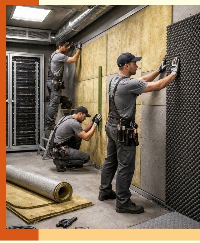 Утепление серверной комнаты профессионально в Сальске