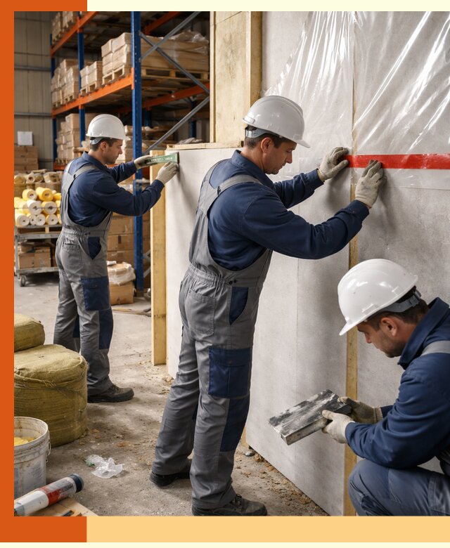 Утепление теплого склада под ключ в Сальске