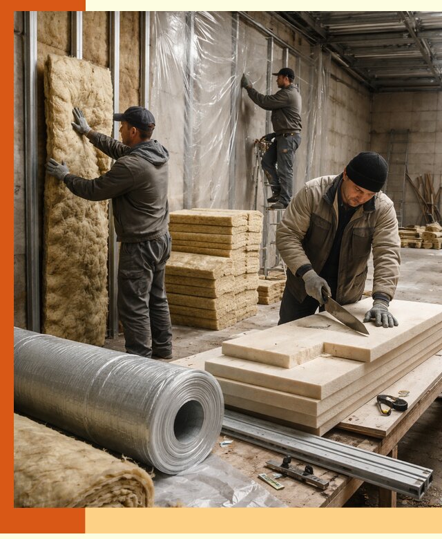 Утепление торгового склада в Сальске с энергоэффективными решениями