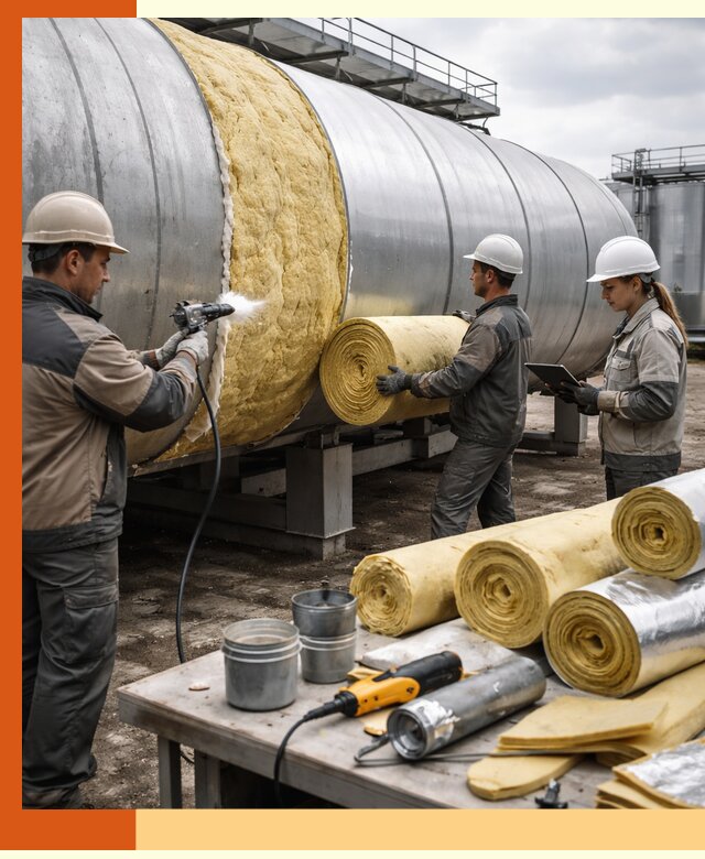 Утепление цистерны в Сальске — утеплители и монтаж под ключ