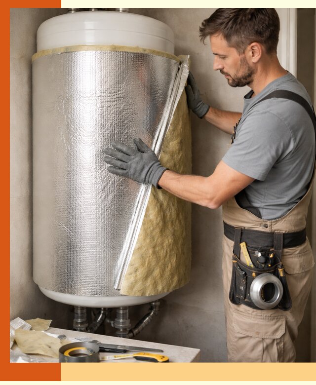 Утепление бойлера в Сальске для снижения теплопотерь и экономии энергии