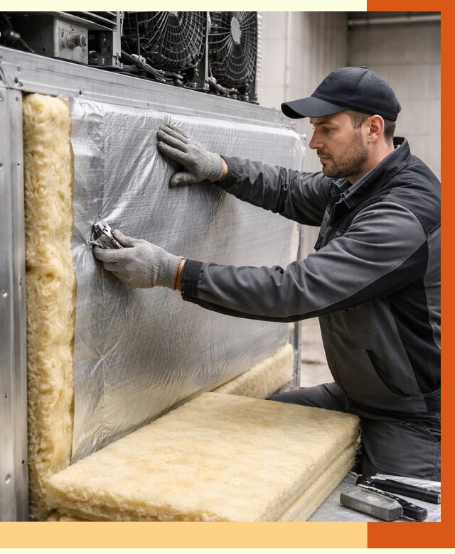 Утепление холодильного агрегата в Сальске от 8643 руб. под ключ | ТепломастерСлс