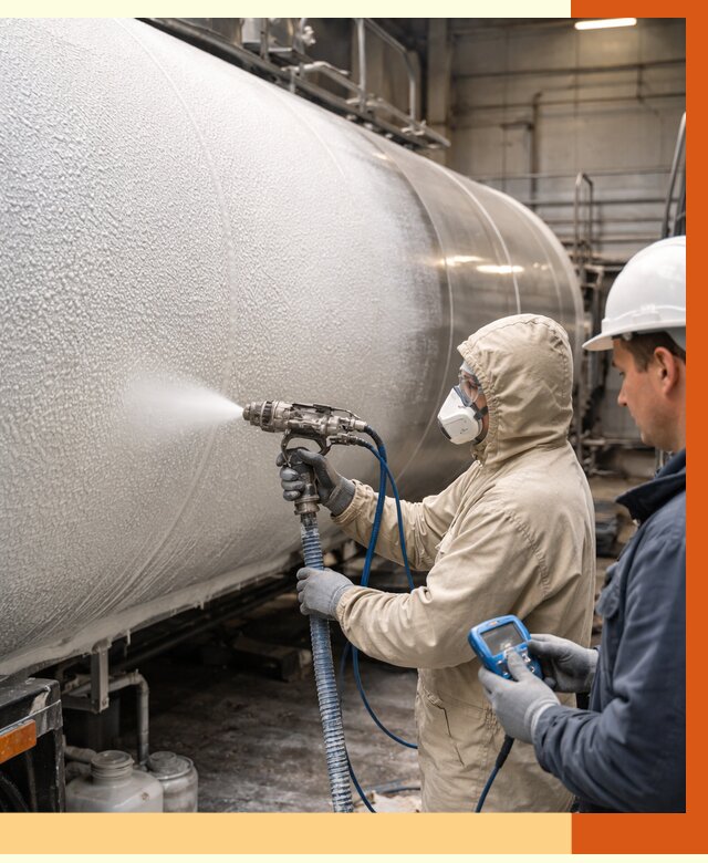 Утепление автоцистерны жидкой теплоизоляцией в Сальске от 14744 руб. под ключ | ТепломастерСлс