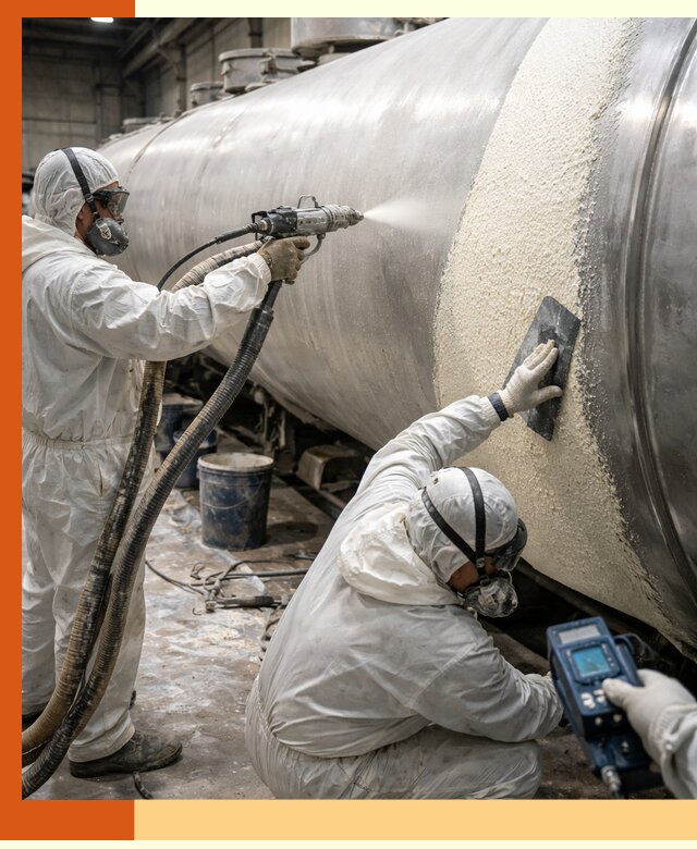 Утепление автоцистерн жидкой теплоизоляцией в Сальске