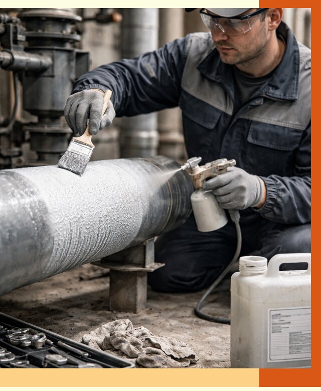 Утепление оборудования жидкой теплоизоляцией в Сальске от 4576 руб. | ТепломастерСлс