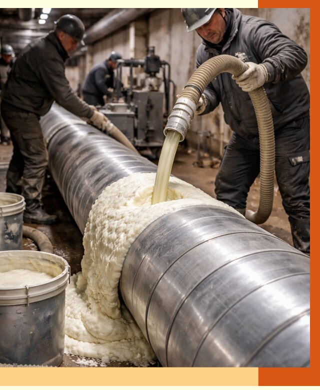 Утепление теплотрассы жидкой теплоизоляцией в Сальске от 4271 руб. | ТепломастерСлс