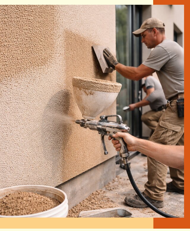 Утепление фасада жидкой пробкой в Сальске от 4881 руб./м² под ключ | ТепломастерСлс