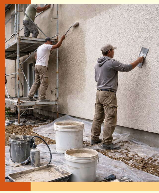 Утепление фасада жидкой пробкой в Сальске