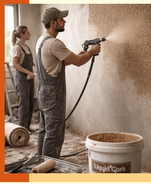 Утепление стен жидкой пробкой в Сальске эффективное и долговечное