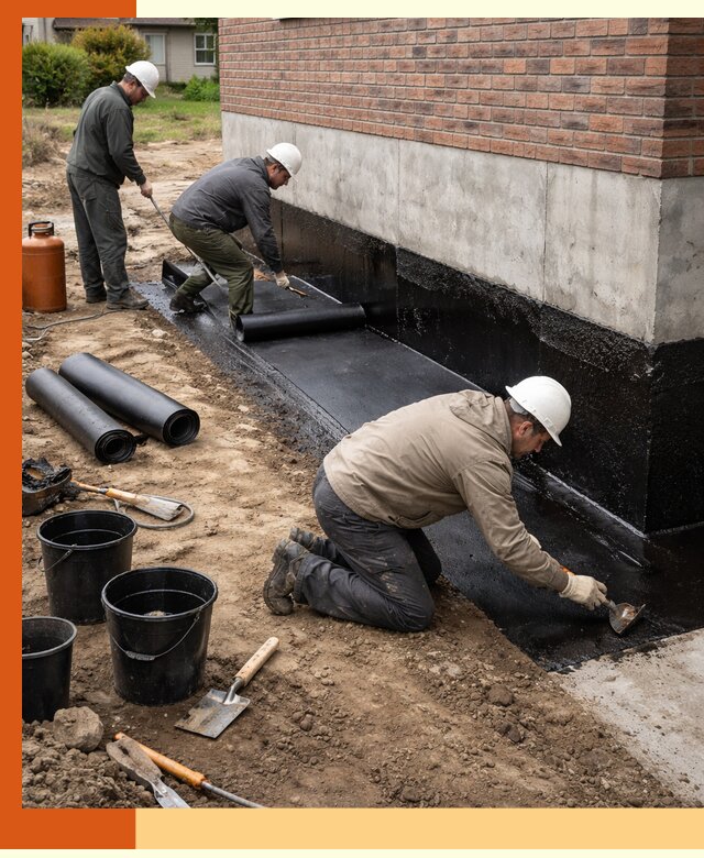 Гидроизоляция фундамента в Сальске: надежная защита строений