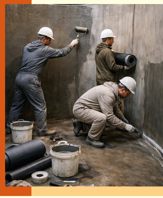 Гидроизоляция резервуара профессионально в Сальске