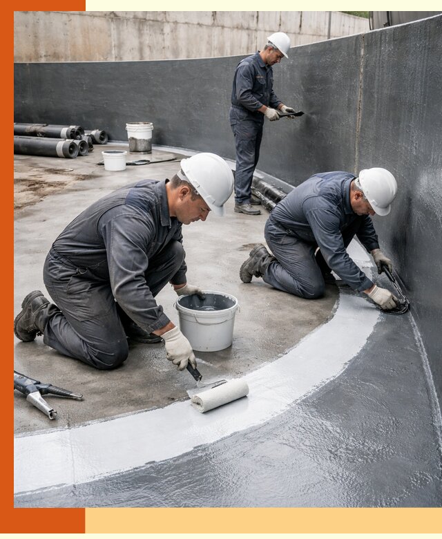 Гидроизоляция резервуара для топлива в Сальске