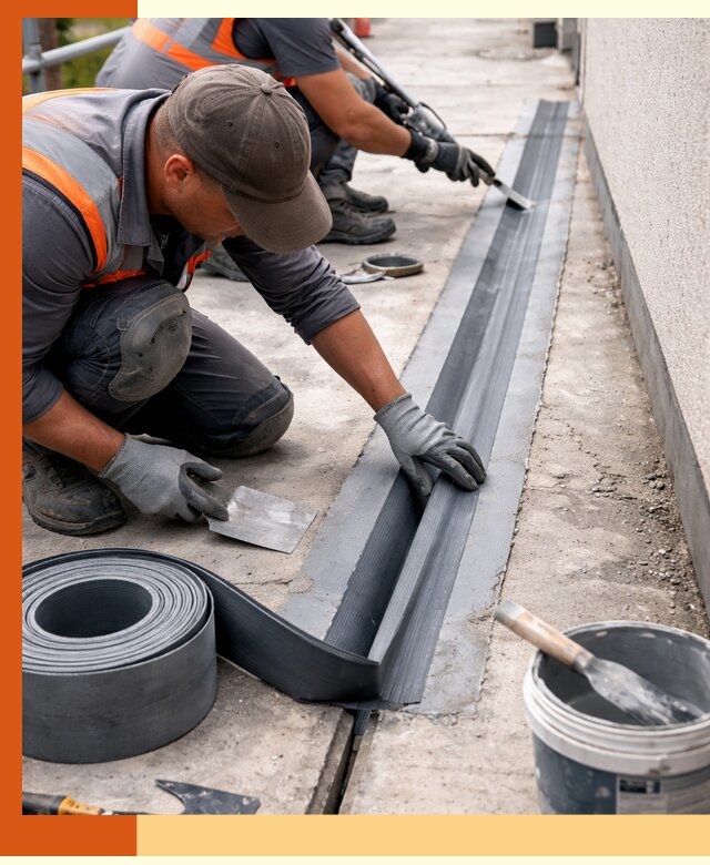 Гидроизоляция деформационного шва в Сальске профессионально и надежно