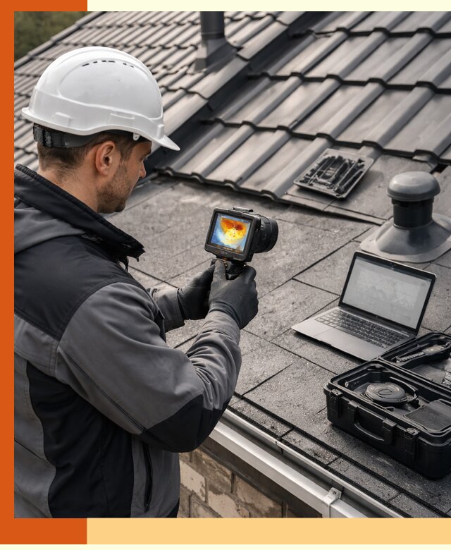 Тепловизионное обследование кровли в Сальске для выявления дефектов