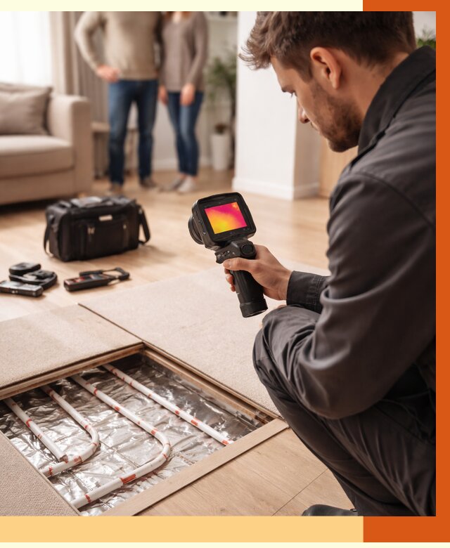 Тепловизионное обследование теплого пола в Сальске от 4576 руб. — ТепломастерСлс