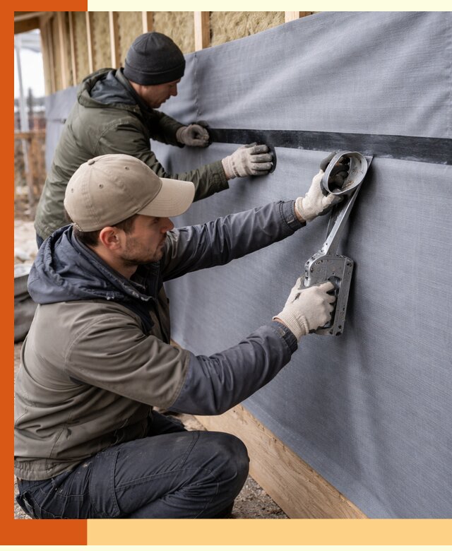 Монтаж ветроизоляции зданий и конструкций в Сальске