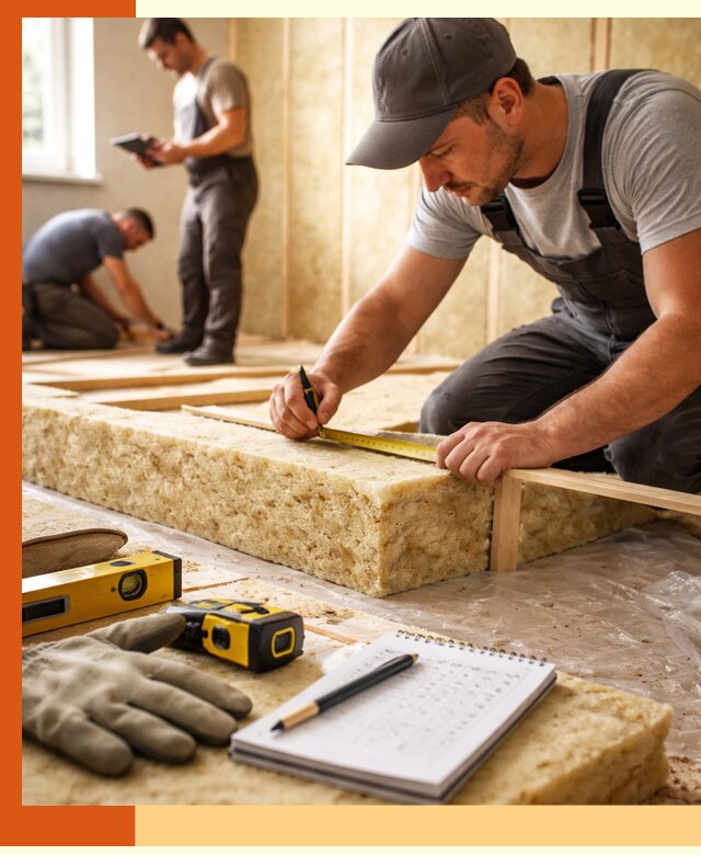 Расчет толщины утеплителя для зданий и помещений в Сальске