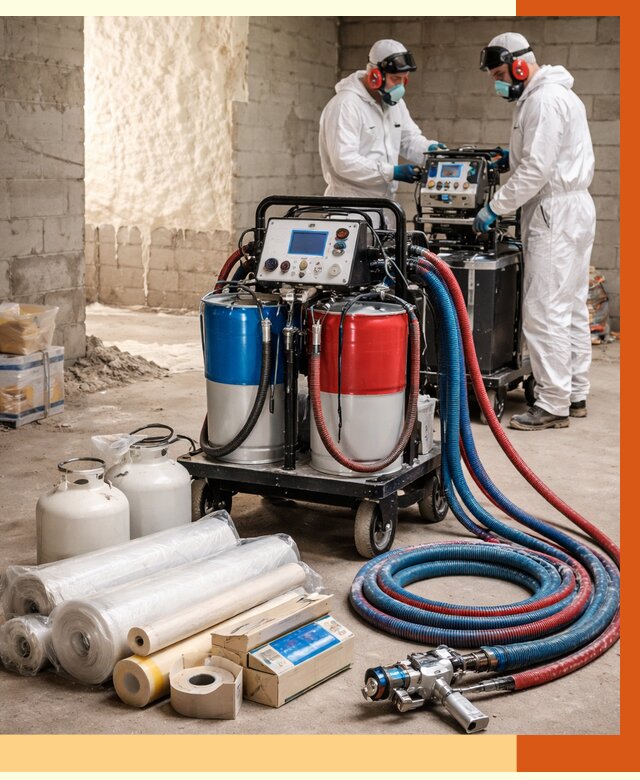 Аренда установки для напыления ППУ в Сальске от 35588 руб. | ТепломастерСлс