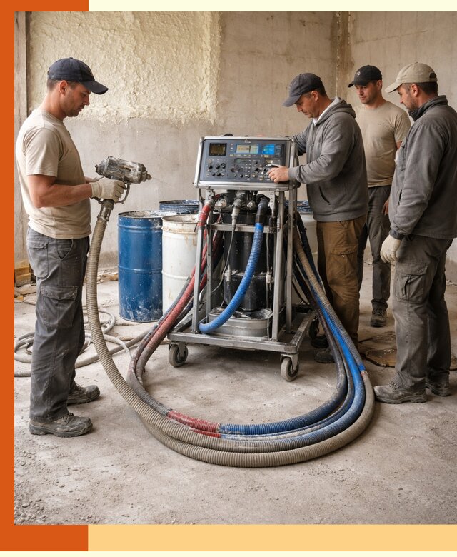 Аренда установки для напыления ППУ в Сальске на выгодных условиях